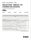 IEEE JOURNAL ON SELECTED AREAS IN COMMUNICATIONS雜志封面